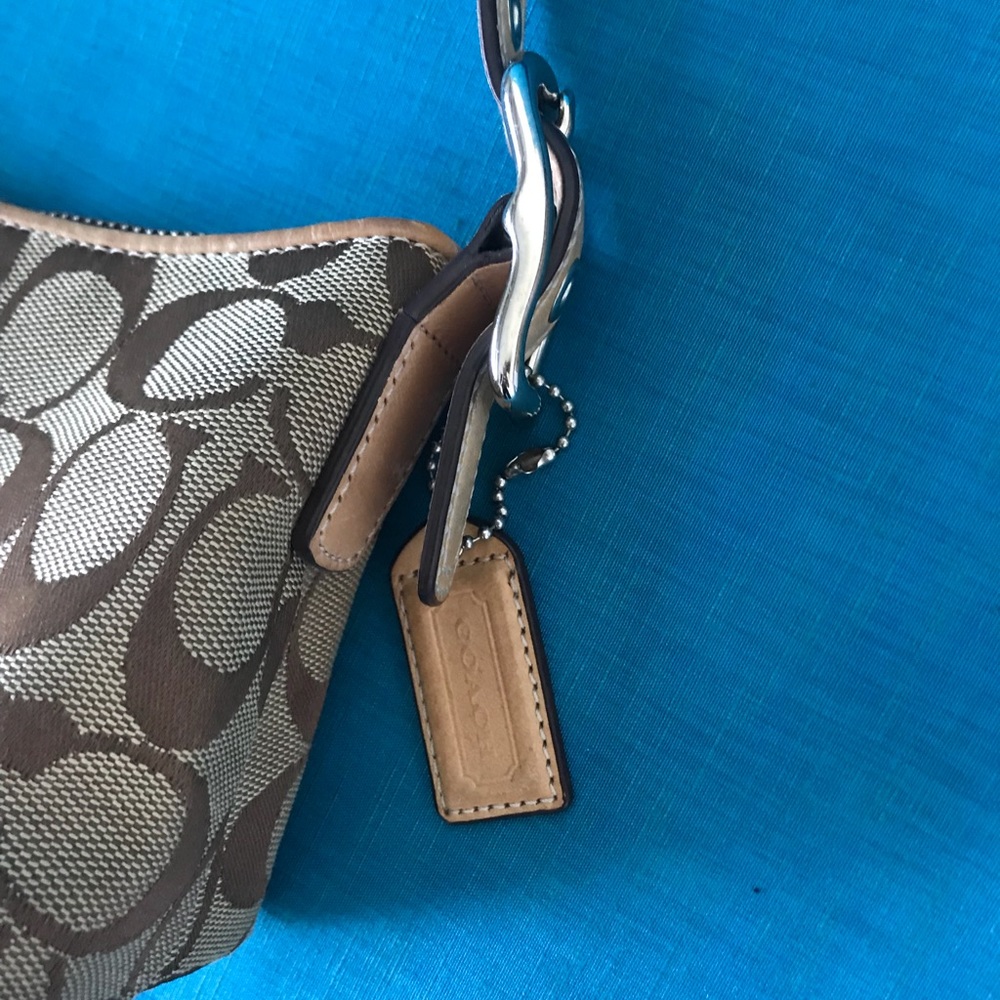 Vintage Coach Purse 👜Khaki - Picture 2 of 8